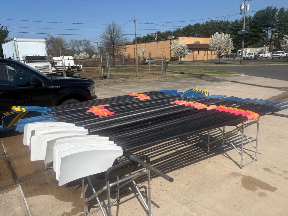 [SOLD] 32 Croker Sweep Oars, M70 Slick Soft