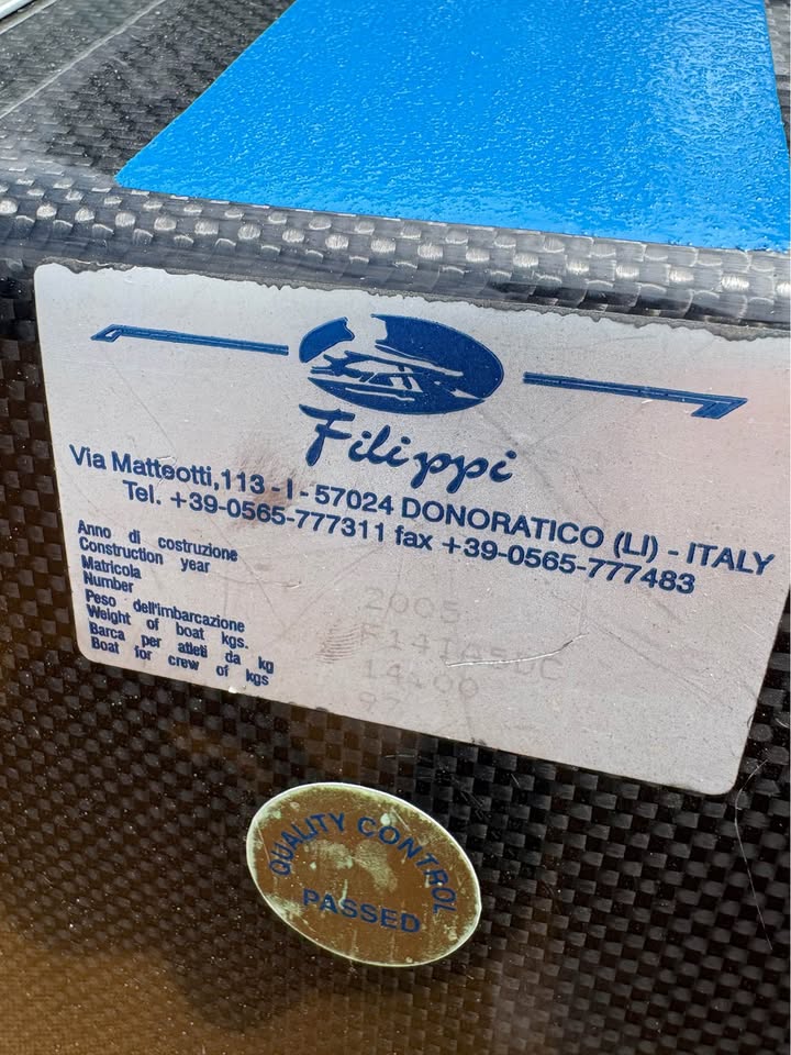 [SOLD] 2005 Filippi 1x Heavyweight 97kg